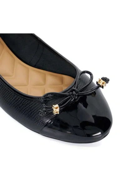 Dune London Hallis Cap Toe Ballet Flat
