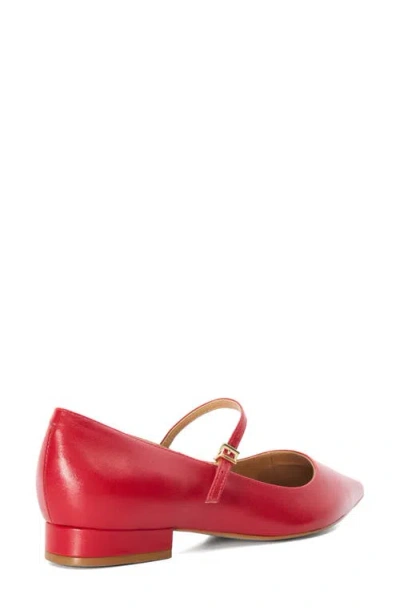 Dune London Hastas Pointed Toe Mary Jane Flat