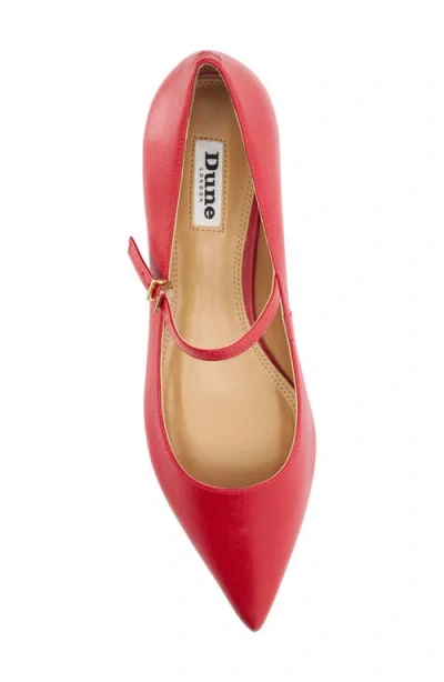 Dune London Hastas Pointed Toe Mary Jane Flat