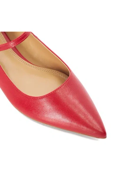 Dune London Hastas Pointed Toe Mary Jane Flat