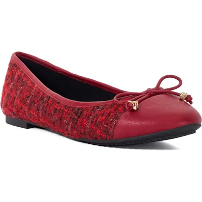 Dune London Hallis Cap Toe Ballet Flat