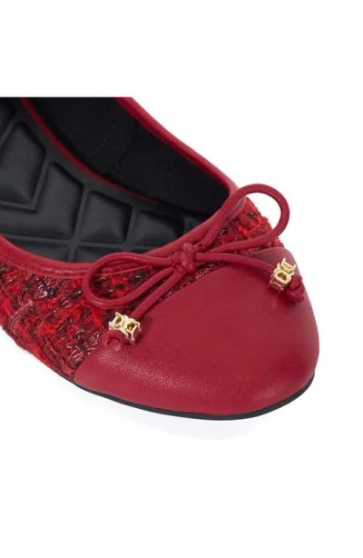 Dune London Hallis Cap Toe Ballet Flat