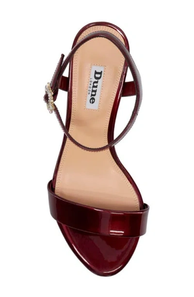 Dune London Measure Ankle Strap Sandal