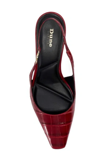 Dune London Contact Slingback Pump