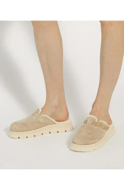 Dune London Gene Faux Shearling Slipper