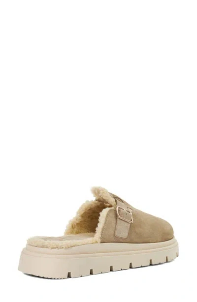 Dune London Gene Faux Shearling Slipper