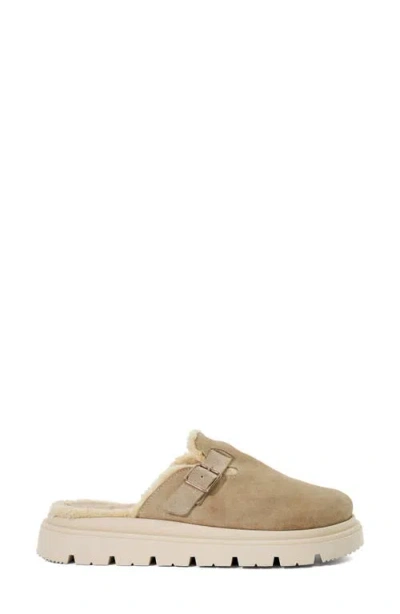 Dune London Gene Faux Shearling Slipper