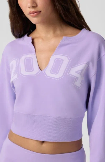 Florence By Mills 2004 Split Neck Sweatshirt