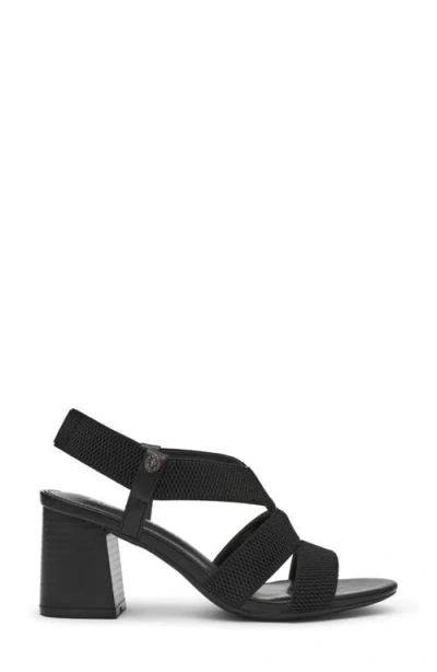 Anne Klein Robenia Woven Banded Block Heel Sandal