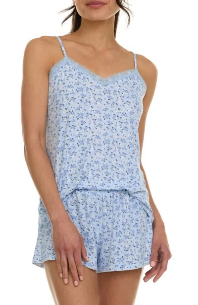 Flora By Flora Nikrooz Lotus Camisole, Shorts & Robe Travel Set