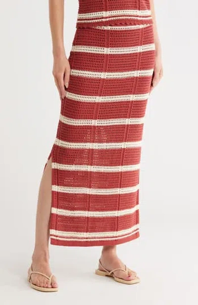 Vero Moda Sardina Stripe Sweater Skirt