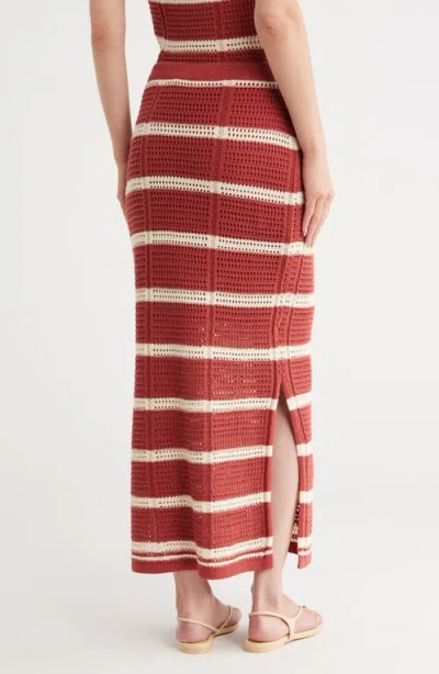 Vero Moda Sardina Stripe Sweater Skirt