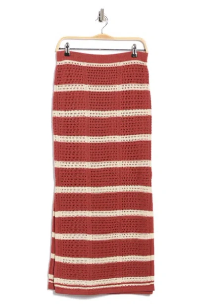 Vero Moda Sardina Stripe Sweater Skirt