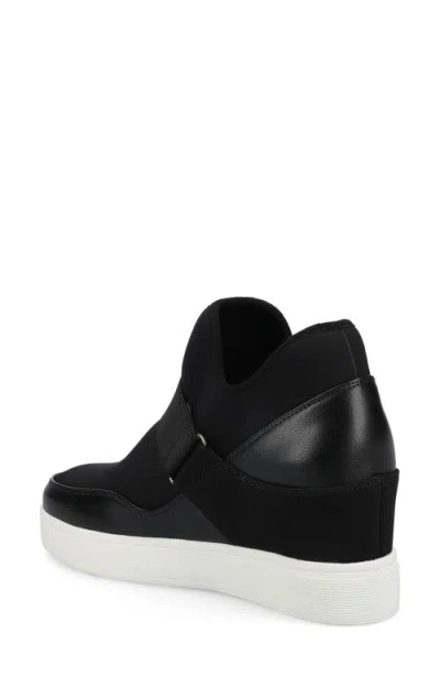 Journee Collection Damari Stretch Wedge Sneaker