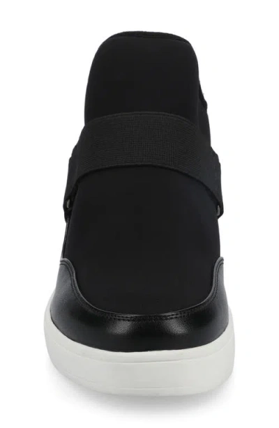 Journee Collection Damari Stretch Wedge Sneaker