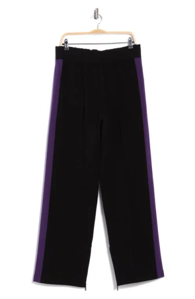 Hugo Boss Boss Furple Side Stripe Pants In Blue