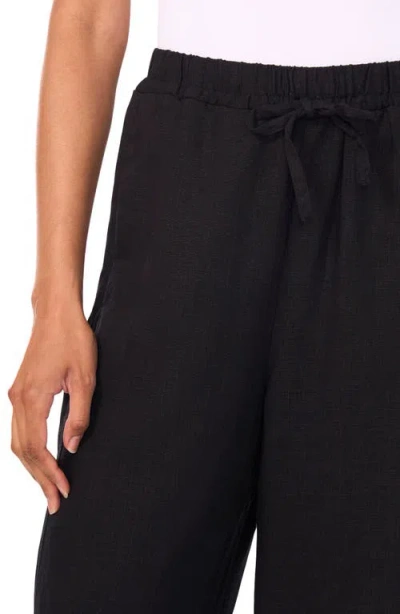 Halogen ® Wide Leg Poplin Pants In Black