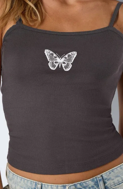 Noisy May Judy Ribbed Crop Camisole