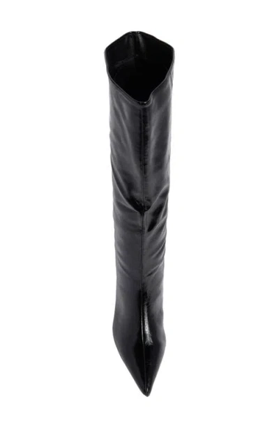 Asos Design Crimson Kitten Heel Knee High Boot