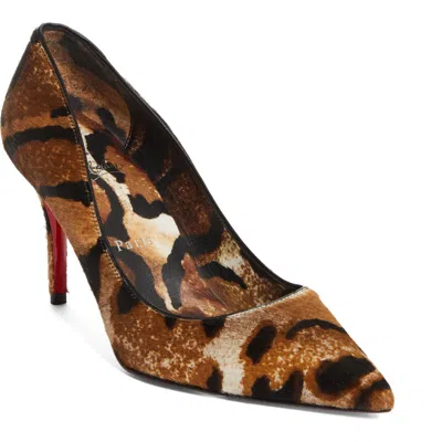 Christian Louboutin Miss Z Genuine Calf Hair Pointed Toe Pump