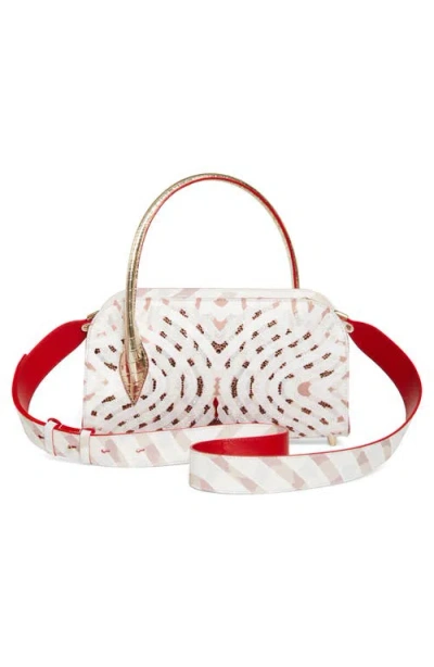 Christian Louboutin Eloise Gaagal Grommets Baguette Bag