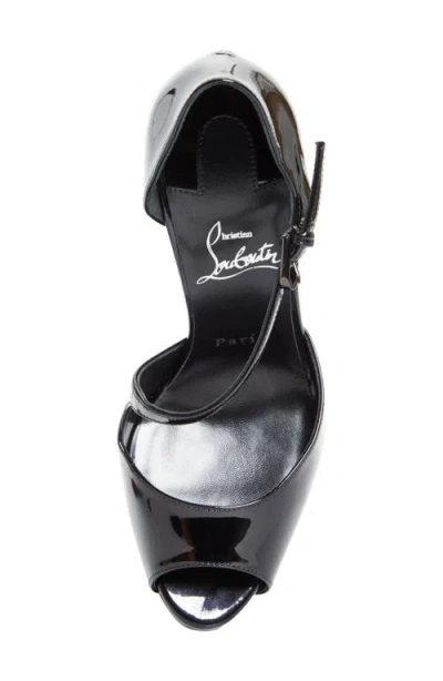 Christian Louboutin Miss Zigourata Alta Platform Peep Toe Sandal