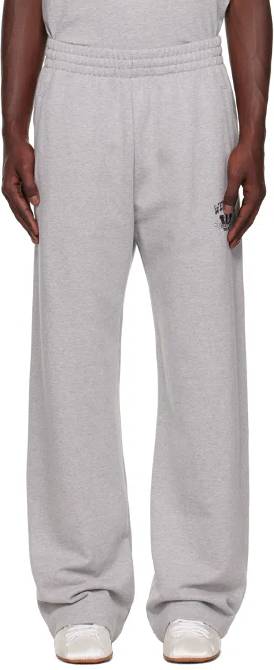 We11 Done Elastic Waist Sweatpants