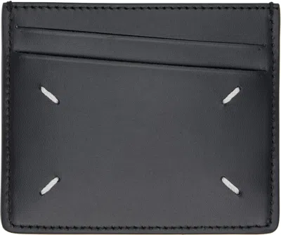 Maison Margiela Black Leather Card Holder