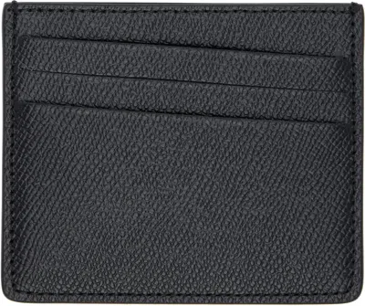 Maison Margiela Black Leather Card Holder