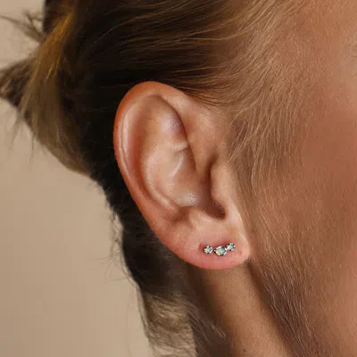 Astrid &amp; Miyu Opal Climber Studs