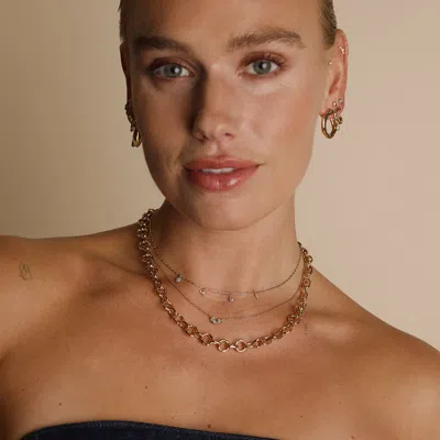 Astrid &amp; Miyu Opal Cluster Charm Necklace