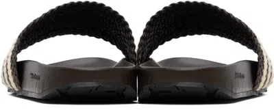 Wales Bonner Brown Adidas Originals Edition Adilette Sandals In Multi