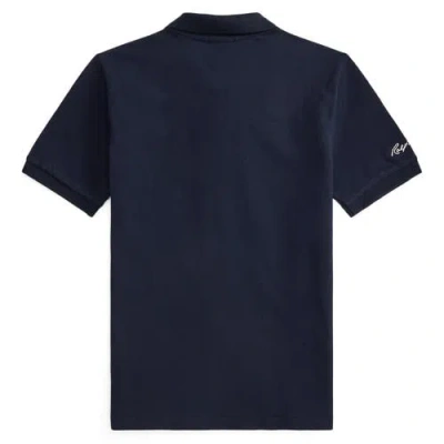 Polo Ralph Lauren Youth  Navy Yankees Polo Shirt In Blue