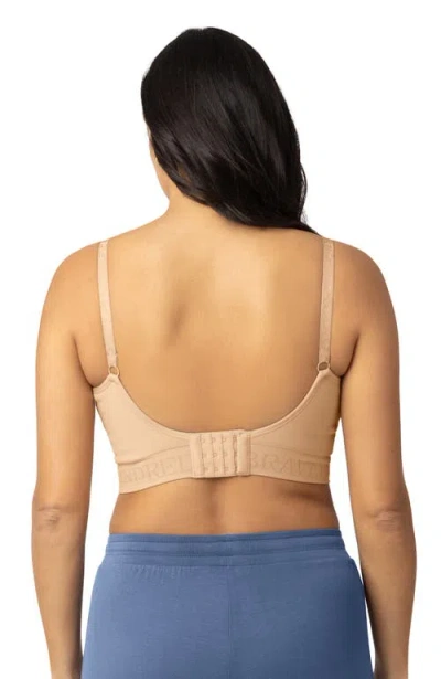 Kindred Bravely Sublime Hands-free Pumping & Nursing Bra In Nude