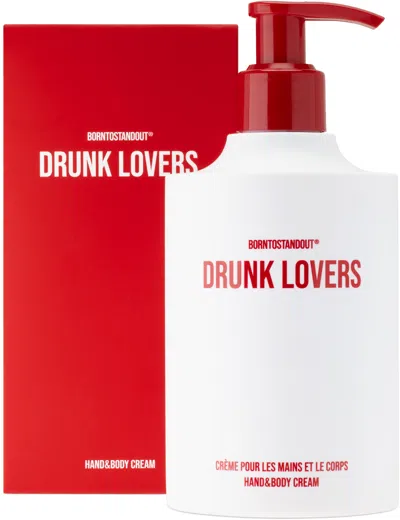Borntostandout Drunk Lovers Hand & Body Cream, 350 ml