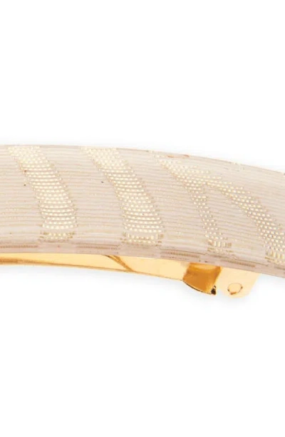 France Luxe Rectangular Barrette