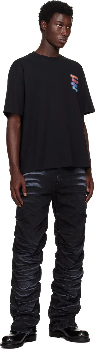 We11 Done Denim Trousers With Belt Loops
