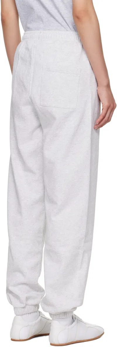 Sporty And Rich Gray 'ny Health Club' Sweatpants