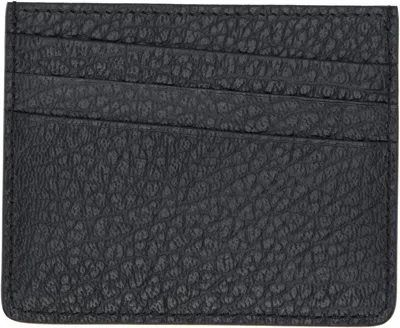 Maison Margiela Black Four Stitches Card Holder