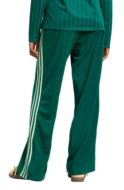 Adidas Originals Adicolor Classic Firebird Loose Fit Recycled Polyester Track Pants In Green