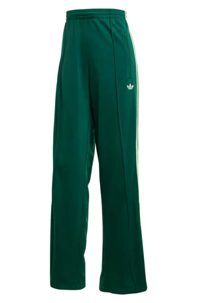Adidas Originals Adicolor Classic Firebird Loose Fit Recycled Polyester Track Pants In Green