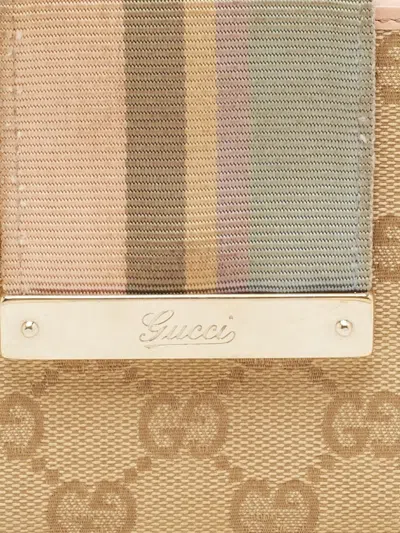 Pre-owned Gucci Gg Canvas Wallet