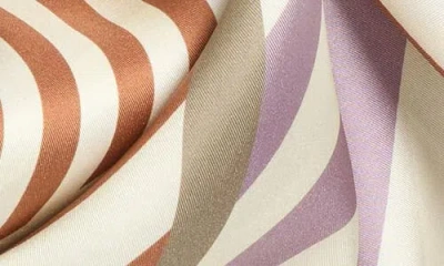 Nordstrom String Square Silk Scarf In Multi