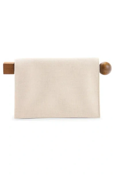 Jacquemus La Pochette Rond Carré Canvas Clutch