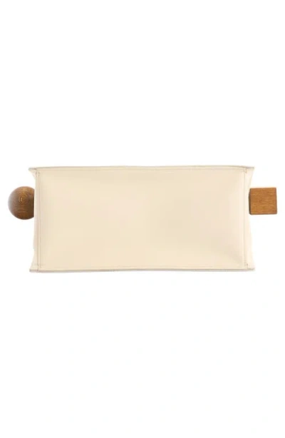 Jacquemus La Pochette Rond Carré Canvas Clutch