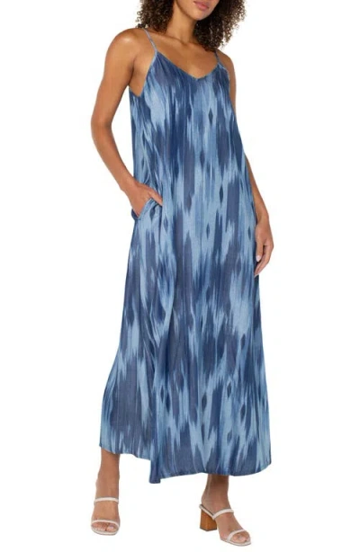 Liverpool Los Angeles Spaghetti Straps Maxi Dress