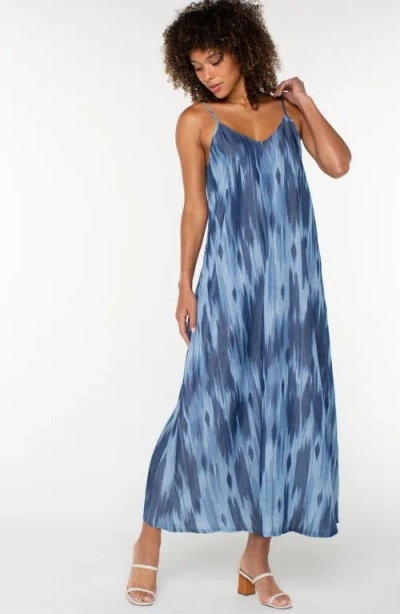Liverpool Los Angeles Spaghetti Straps Maxi Dress