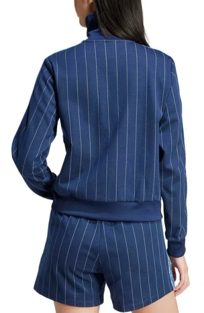 Adidas Originals X Liberty London Pinstripe Track Jacket In Blue