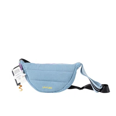 Up-fuse Women's Denim Affair Cross Bag - Ice Blue