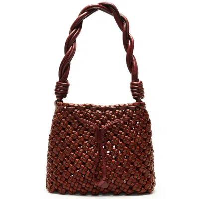 Otrera Women's Rhea Braid Twist Strap Brown